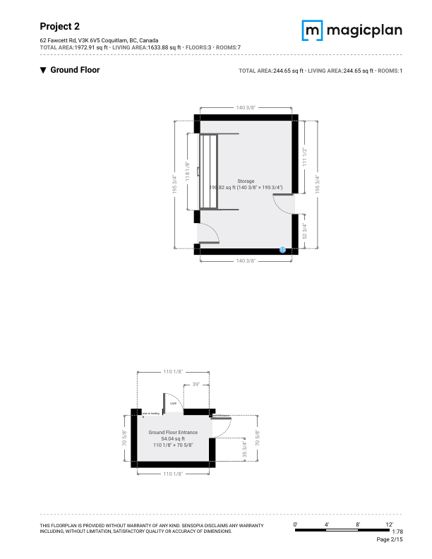 3 - 62 Fawcett Road, Coquitlam, BC floorplan