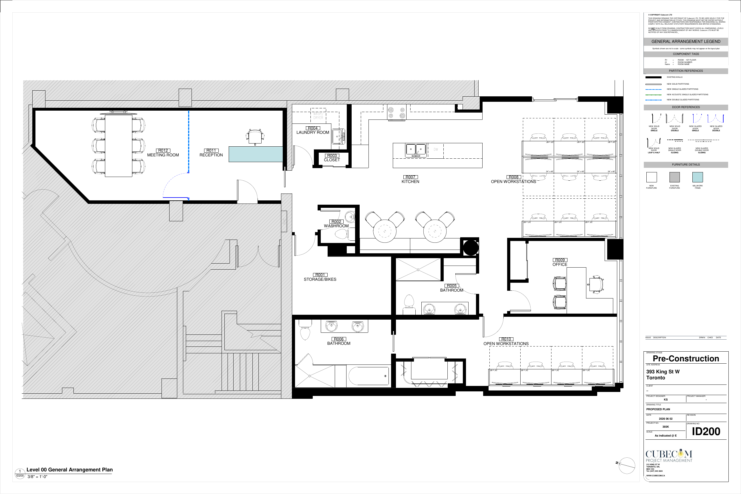 304 - 393 King St W, Toronto, ON floorplan