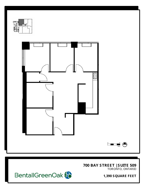 509 - 700 Bay Street, Toronto, ON floorplan