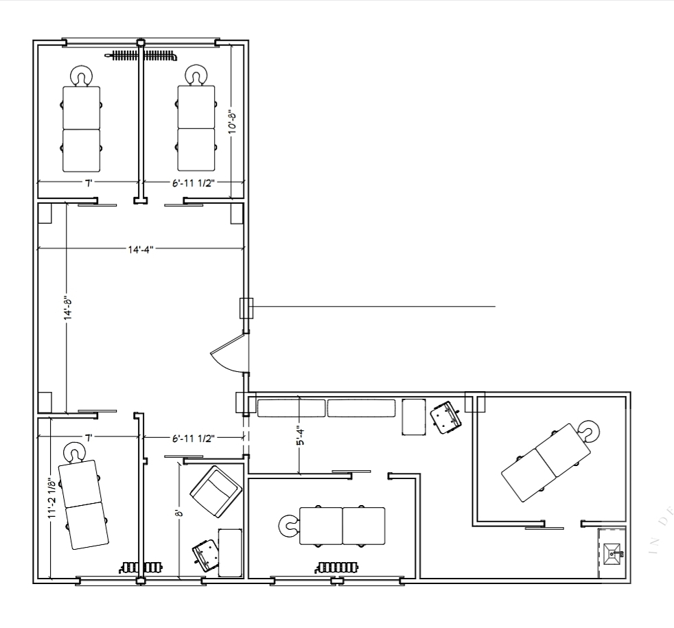 523 - 119 W Pender St, Vancouver, BC floorplan