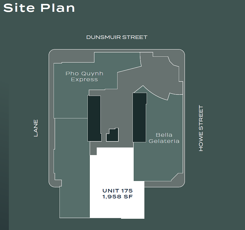 625 Howe St, Vancouver, BC floorplan