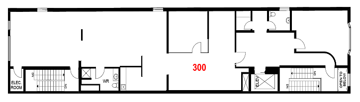300 - 129 8 Ave SW, Calgary, AB floorplan