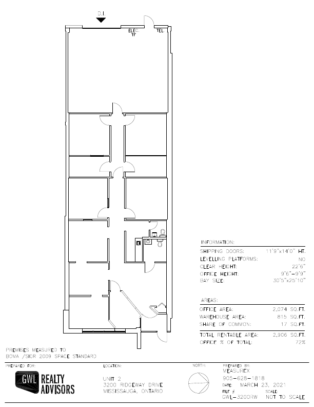 2-3200 - 3350 Ridgeway Drive, Mississauga, ON floorplan