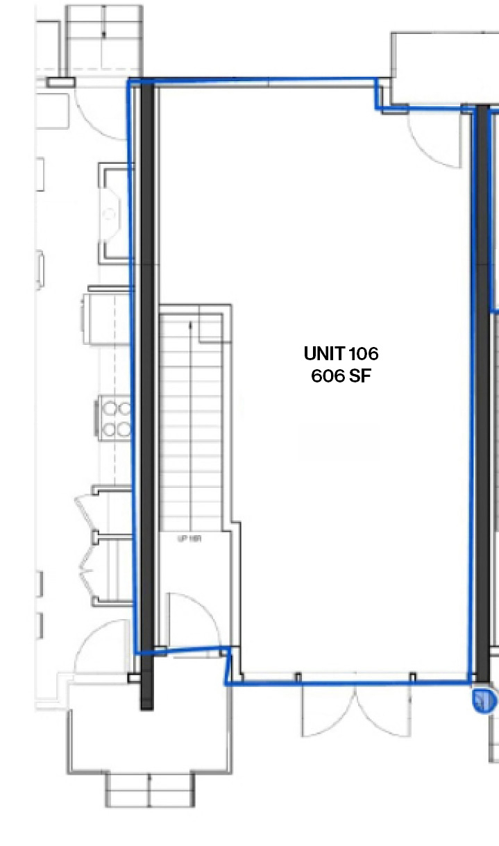 106 - 108 - 1925 24 Avenue Northwest, Calgary, AB floorplan
