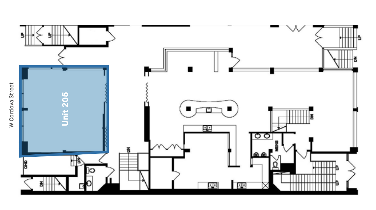 205 - 332 Water Street, Vancouver, BC floorplan