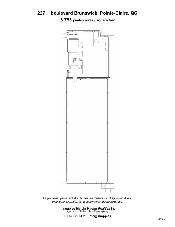 H - 227 Boulevard Brunswick, Pointe-Claire, QC floorplan