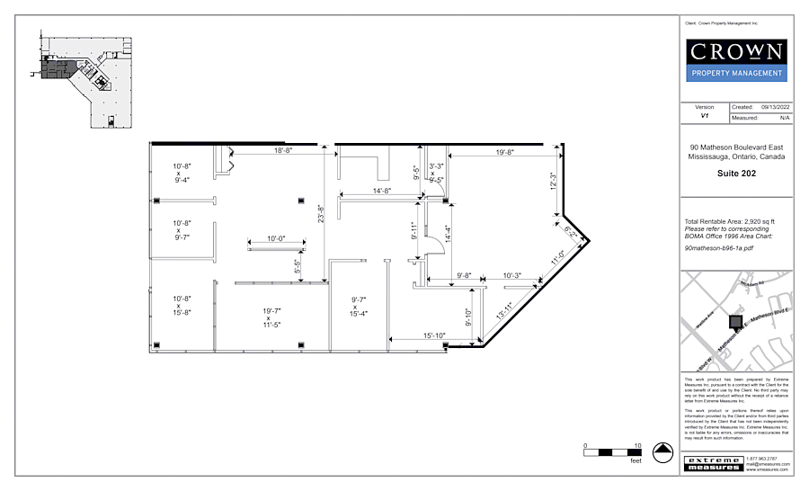 202 - 90 Matheson Boulevard West, Mississauga, ON floorplan