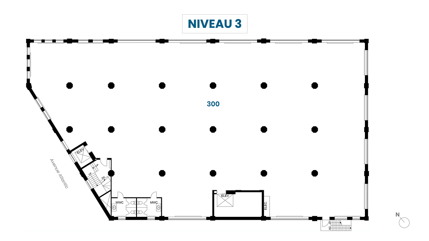 300 - 400 Avenue Atlantic, Montréal, QC floorplan