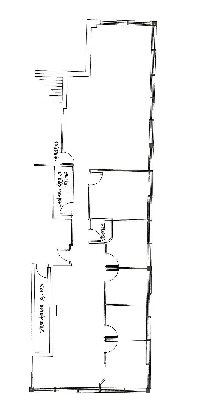 B001 - 12675 Rue Sherbrooke E, Montréal, QC floorplan