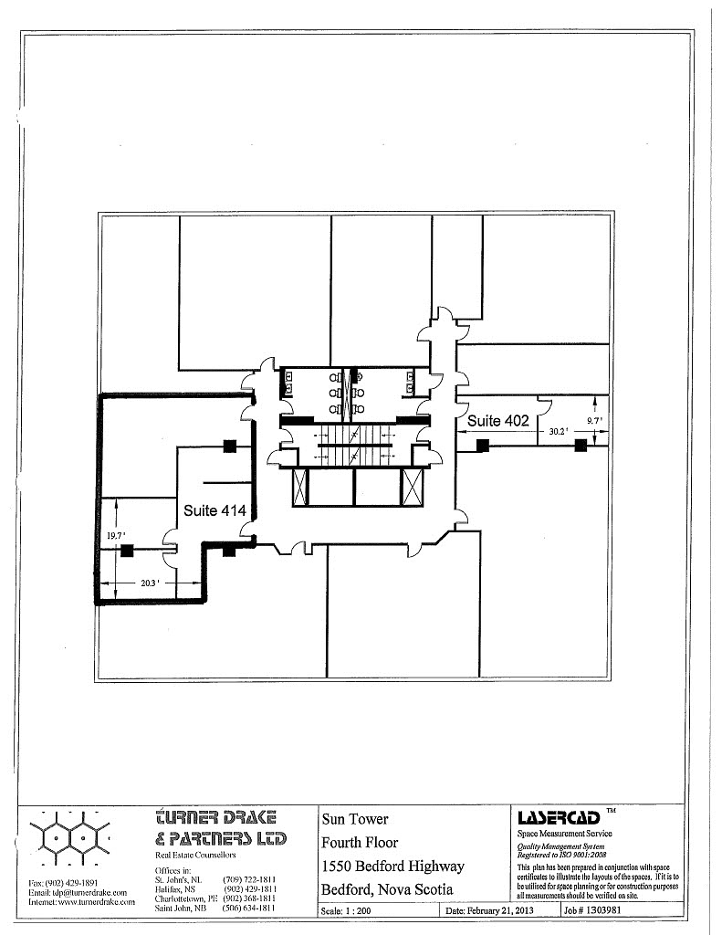 414 - 1550 Bedford Hwy, Bedford, NS floorplan