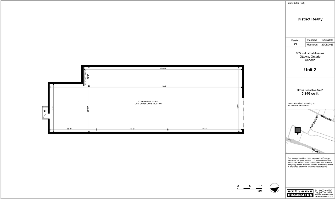 2B - 665 Industrial Avenue, Ottawa, ON floorplan