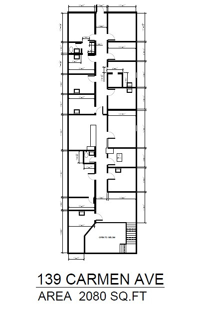 139 Carmen Avenue, Winnipeg, MB floorplan