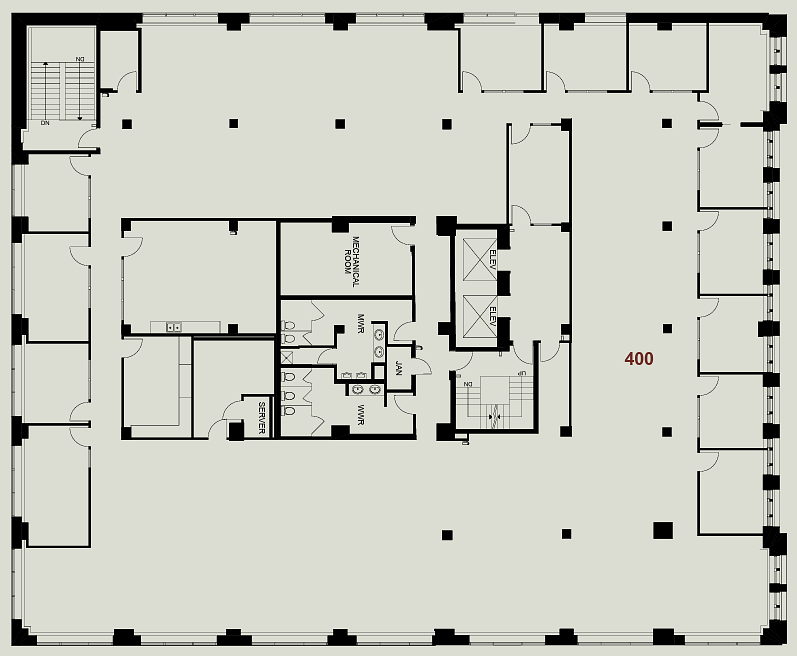 400 - 119 6 Avenue Southwest, Calgary, AB floorplan