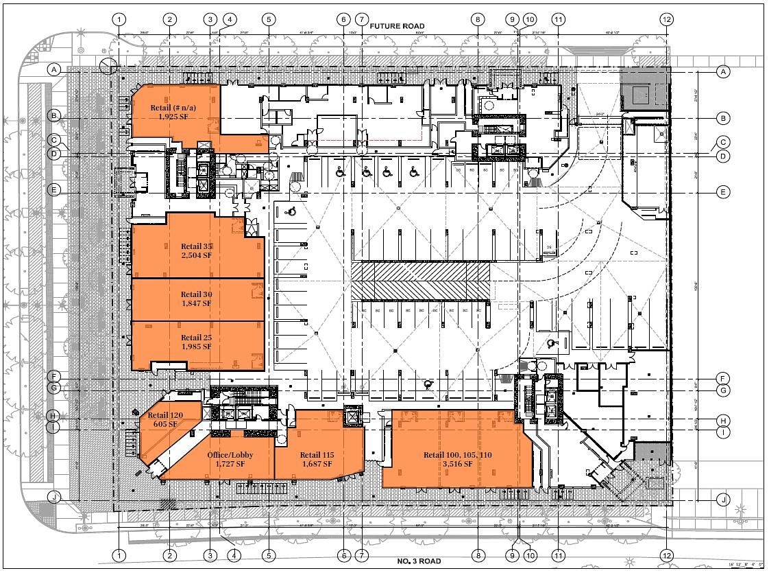 Number 3 Road, Richmond, BC floorplan