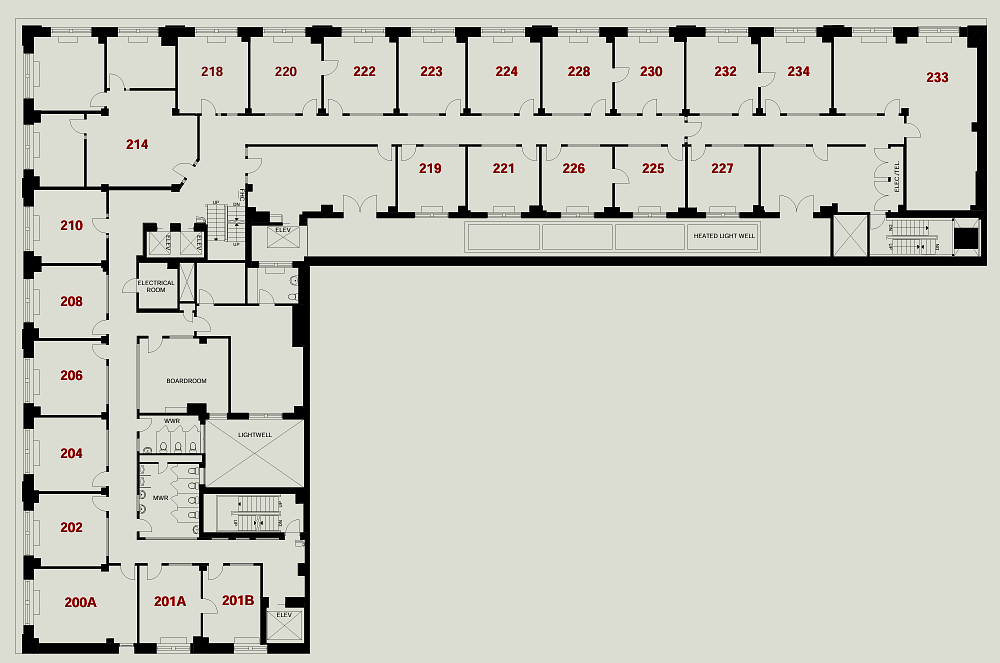 200 - 604 1 St SW, Calgary, AB floorplan