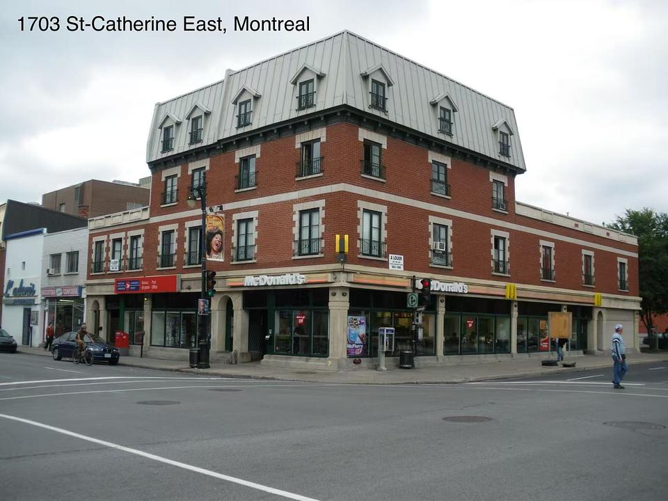 1703 Rue Sainte-Catherine Est, Montréal, QC