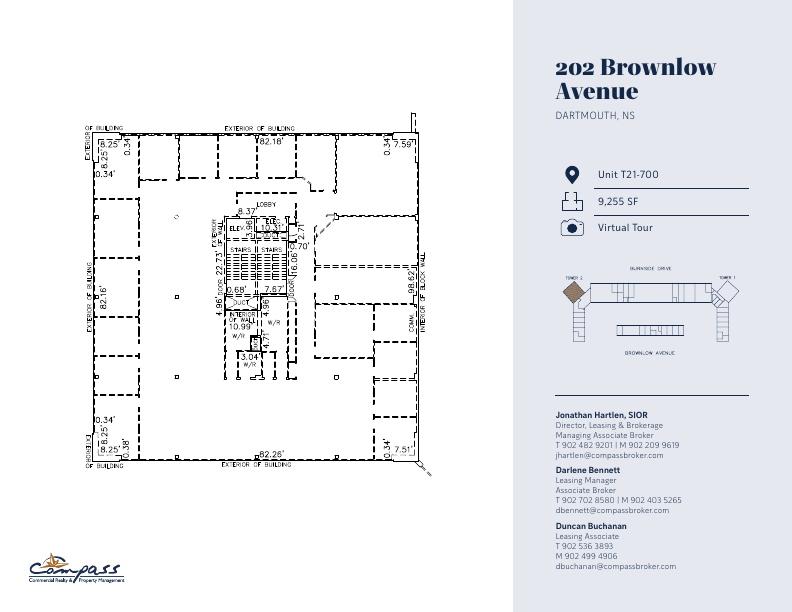 T21-700 - 202 Brownlow Avenue, Dartmouth, NS floorplan