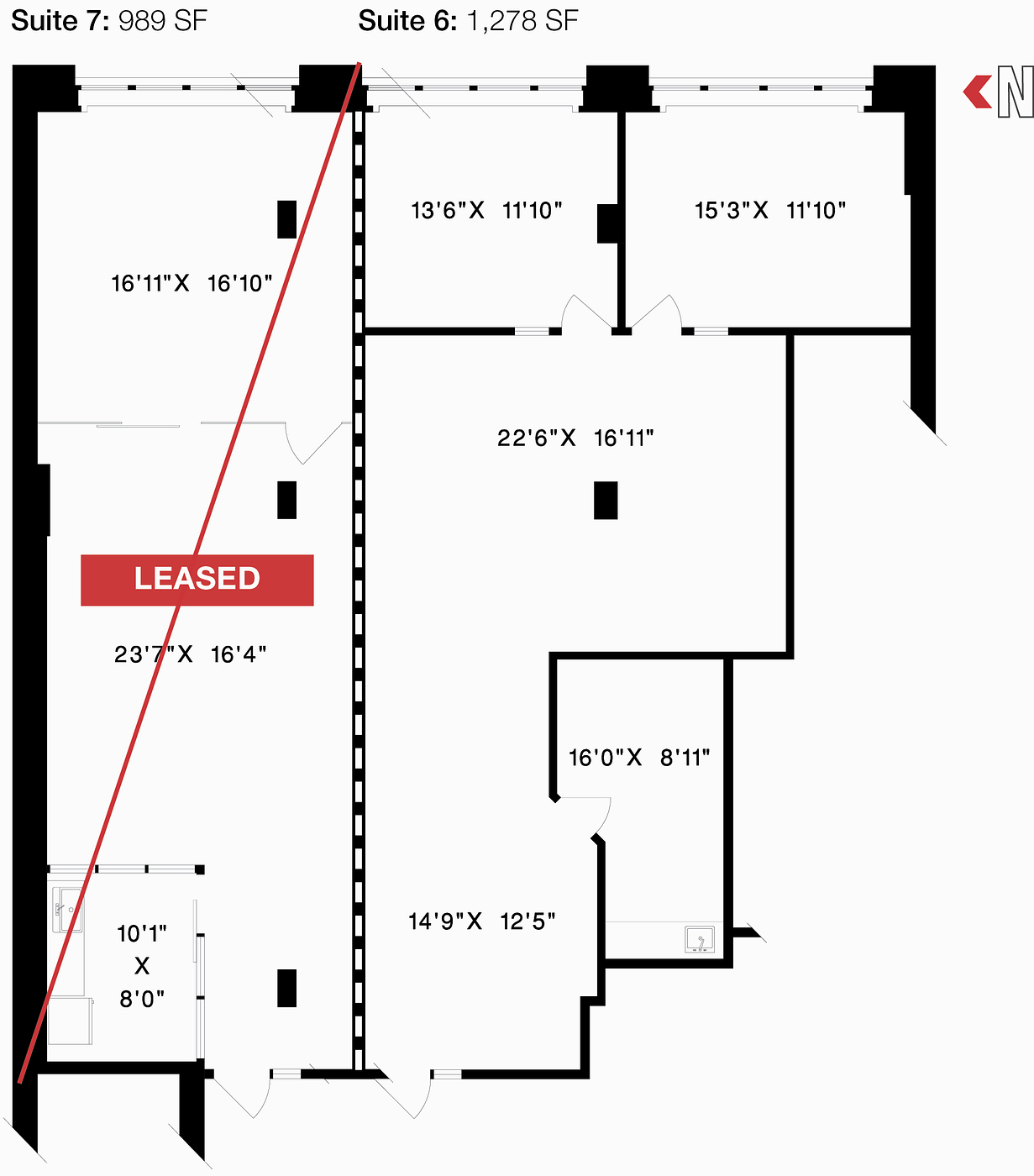 6 - 1238 Homer Street, Vancouver, BC floorplan