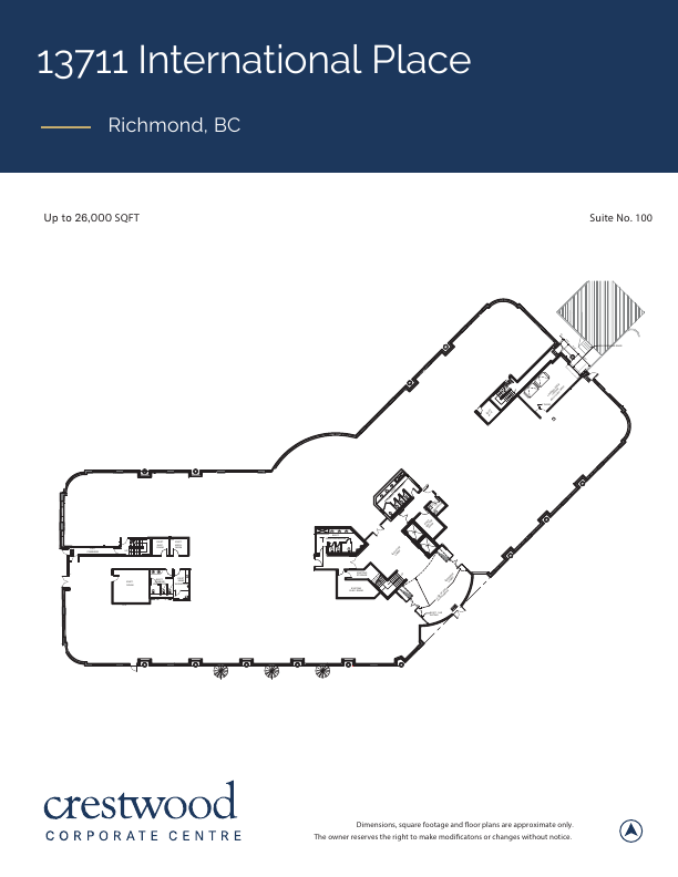100 - Bldg 10 - 13711 International Pl, Richmond, BC floorplan