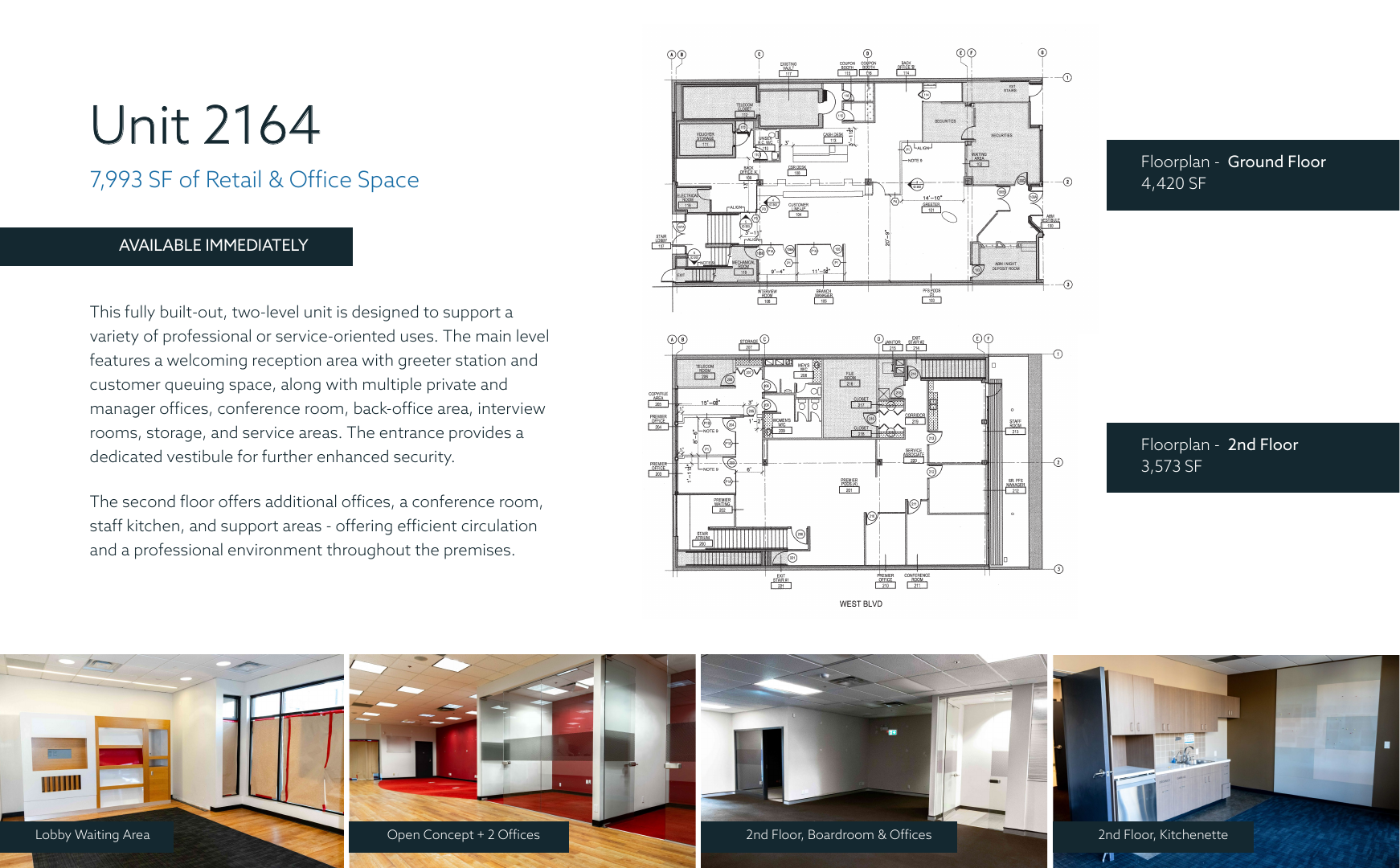 Unit 2164 - 2164 West 41st Avenue, Vancouver, BC floorplan