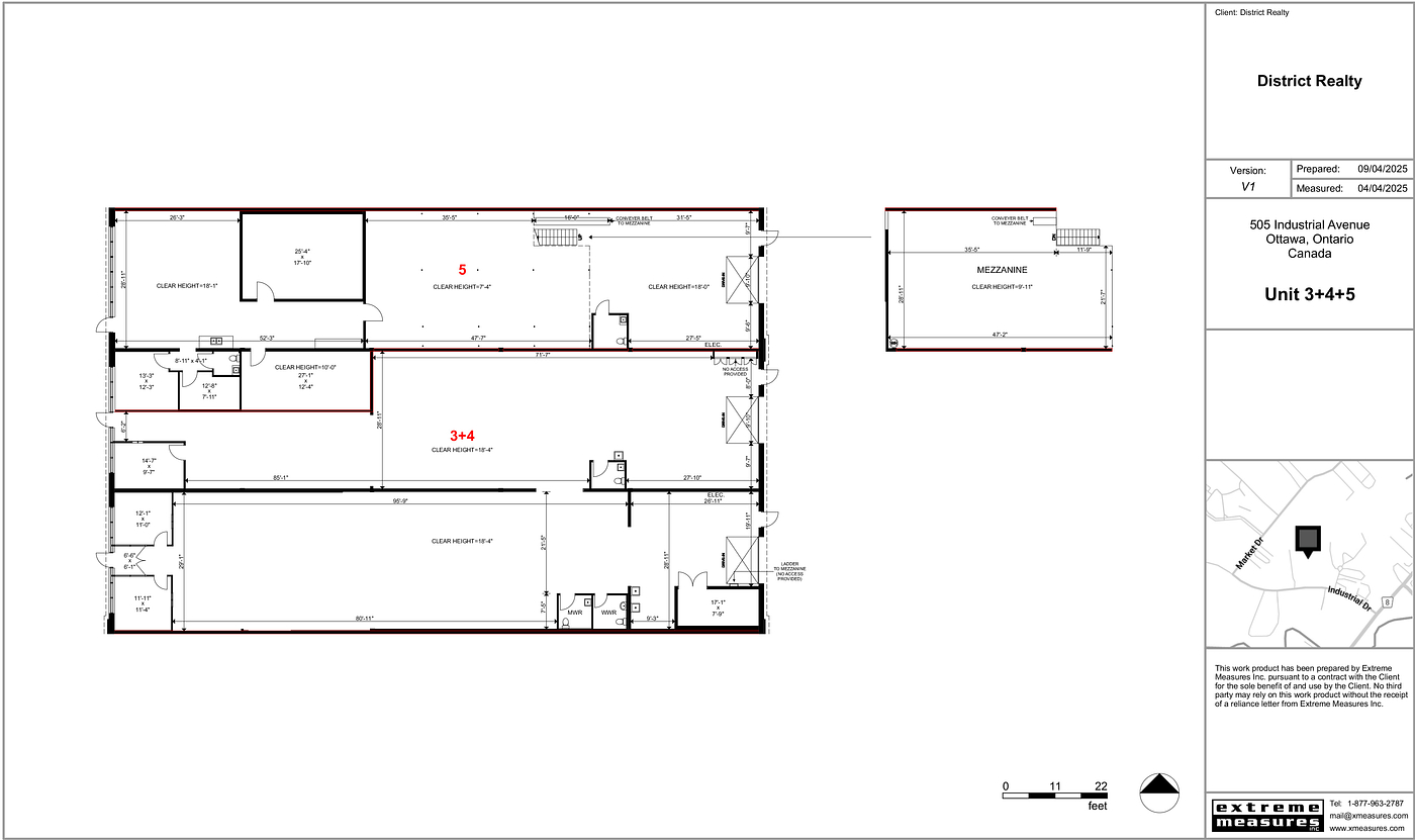 5 - 505 Industrial Ave, Ottawa, ON floorplan