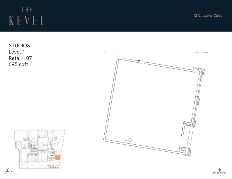 107 - 16 Kings Wharf Place, Dartmouth, NS floorplan