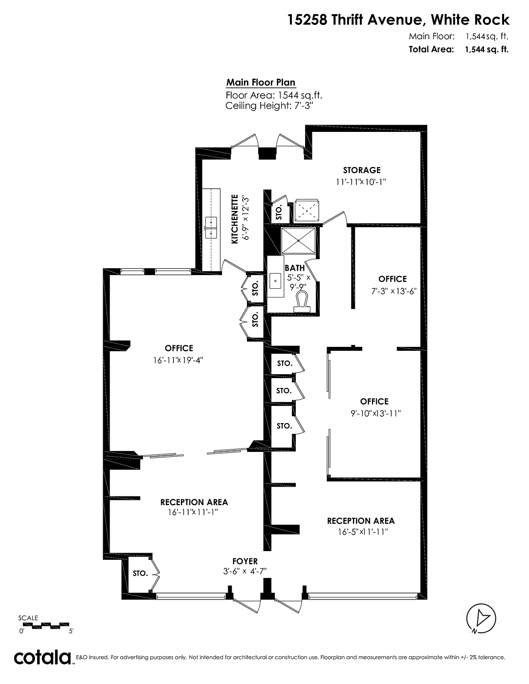 15258 & 15260 Thrift Ave, White Rock, BC floorplan
