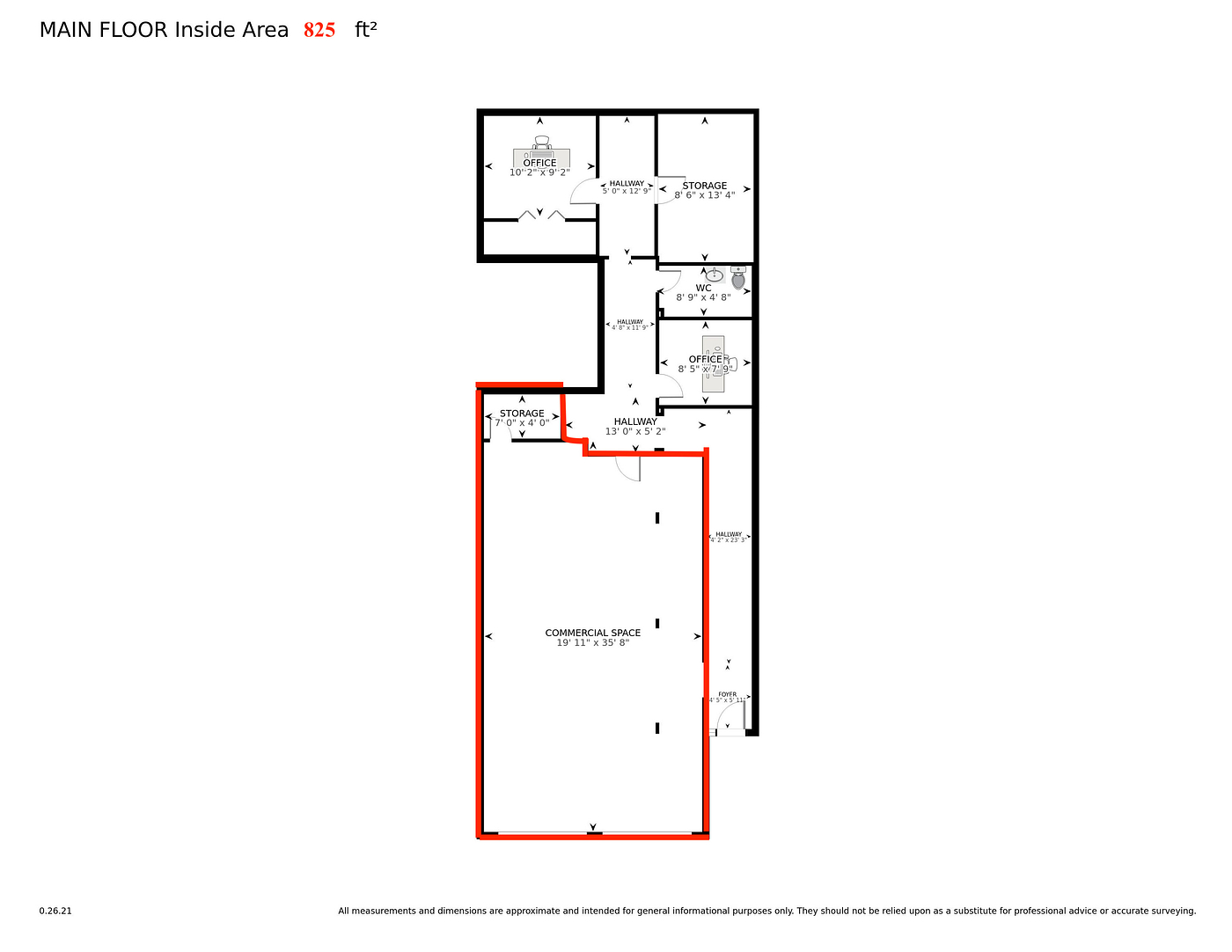 576 Prince Street, Truro, NS floorplan