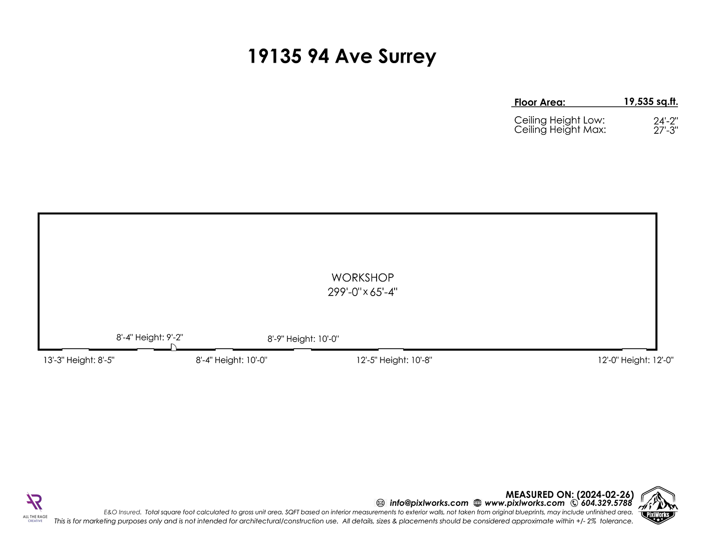19135 94 Avenue, Surrey, BC floorplan