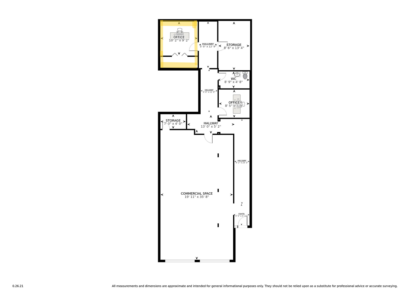 2 - 576 Prince Street, Truro, NS floorplan