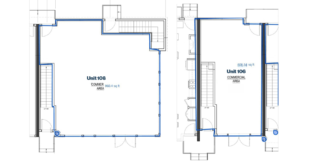 106 - 108 - 1925 24 Avenue Northwest, Calgary, AB floorplan
