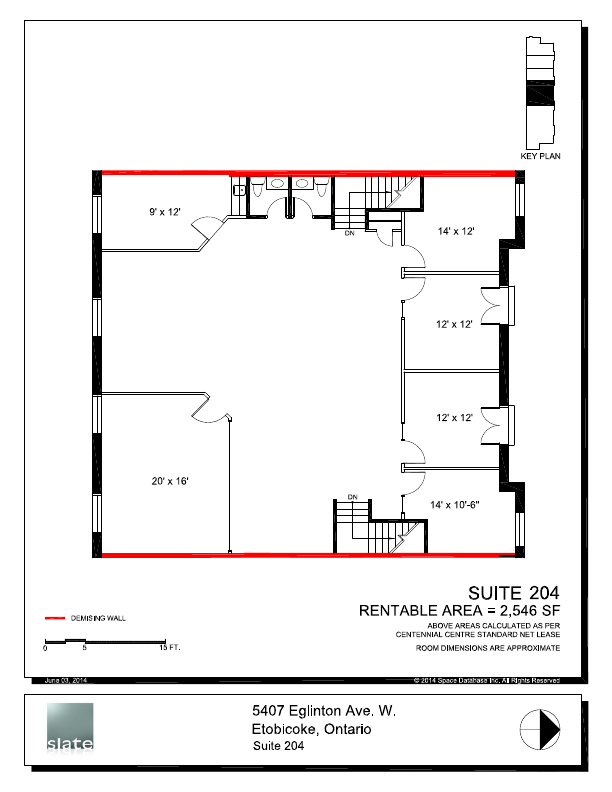 204 - 5407 Eglinton Avenue West, Mississauga, ON floorplan