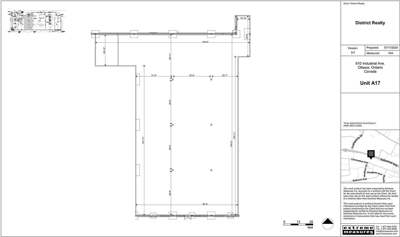 17 - 500 Terminal Avenue, Ottawa, ON floorplan