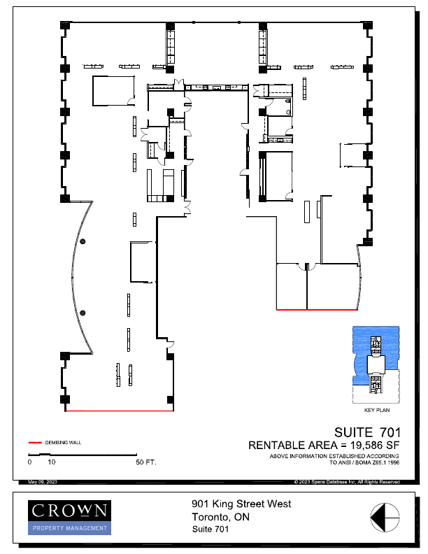 701 - 901 King Street West, Toronto, ON floorplan