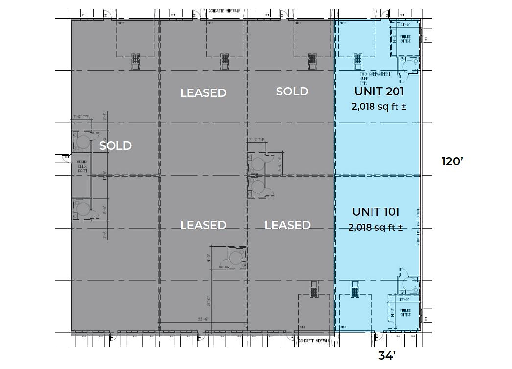 201 - 5605 43 Street, Leduc, AB floorplan