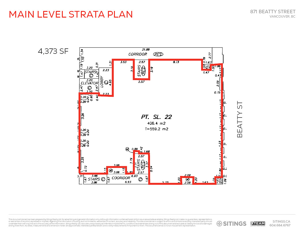 871 Beatty Street, Vancouver, BC floorplan