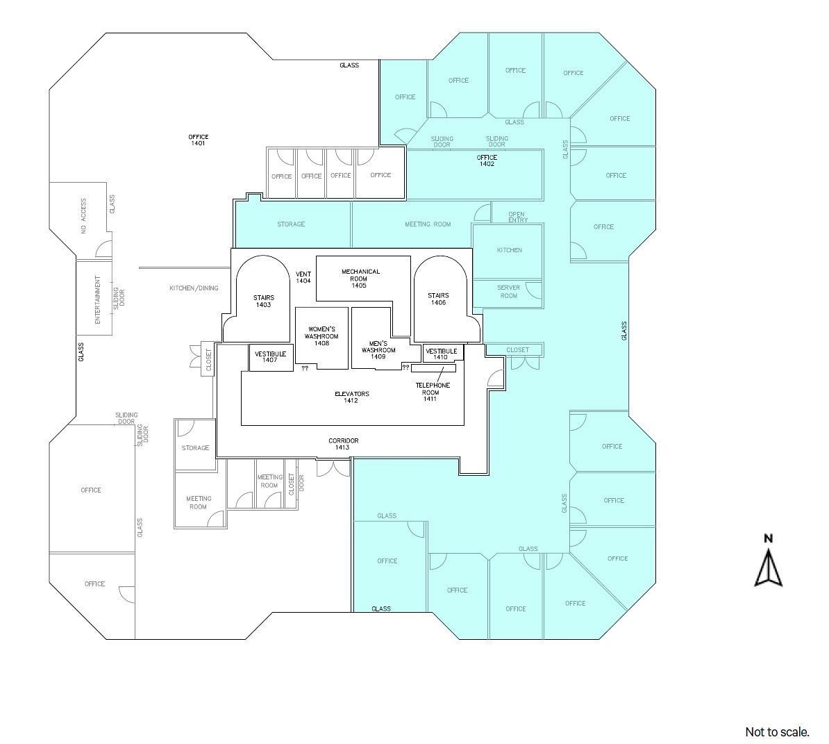 1450 - 333 Seymour St, Vancouver, BC floorplan