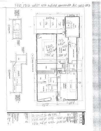 1712 West 4th Avenue, Vancouver, BC floorplan