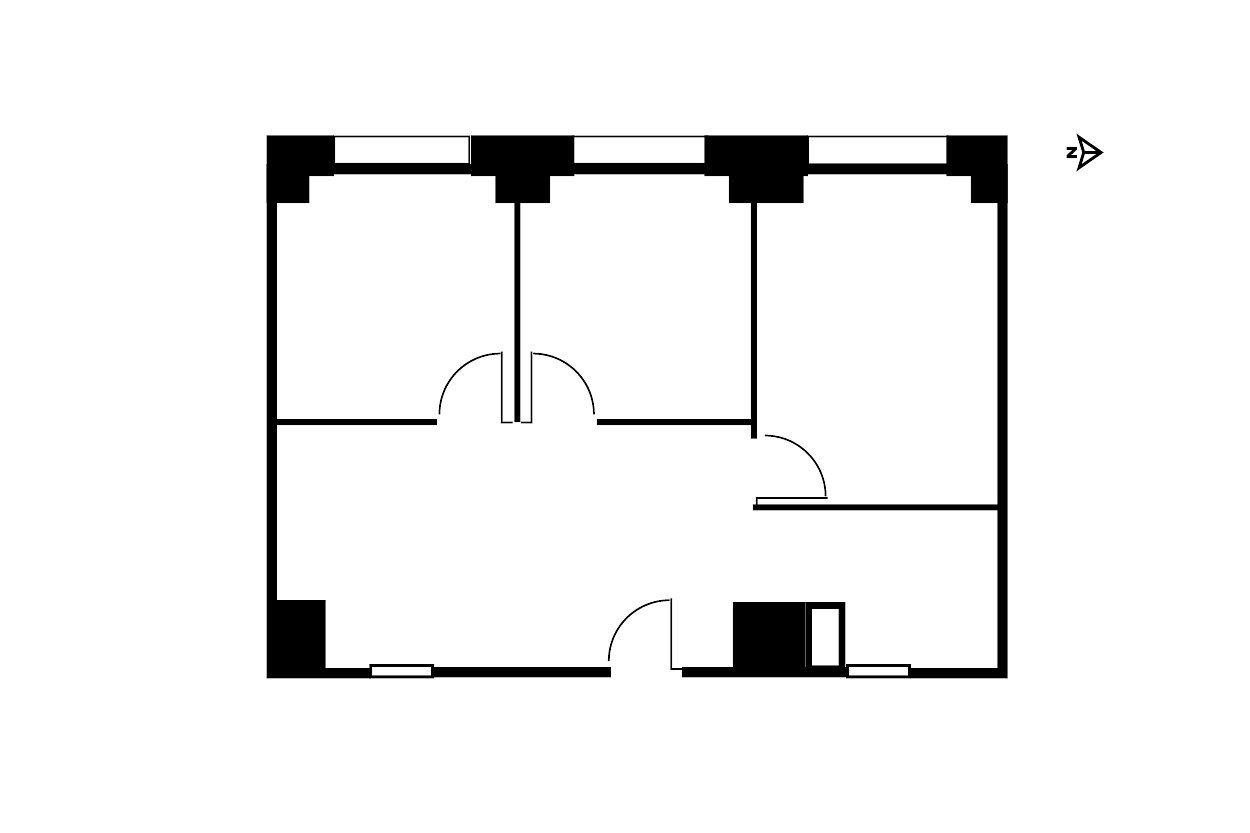 408 - 470 Granville Street, Vancouver, BC floorplan