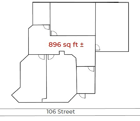 10339 - 10339 106 Street, Edmonton, AB floorplan