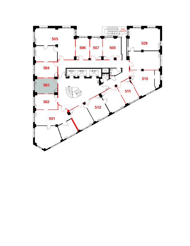 503 - 207 West Hastings Street, Vancouver, BC floorplan