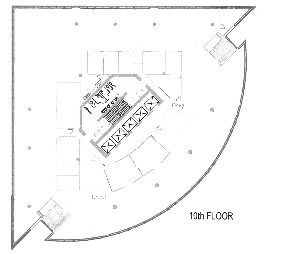 10th Floor - 111 Dunsmuir St, Vancouver, BC floorplan