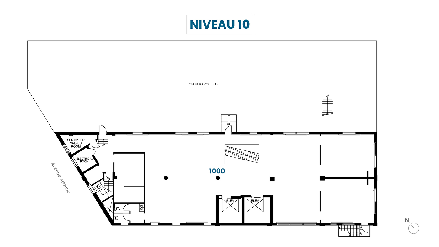400 Avenue Atlantic, Montreal, QC floorplan
