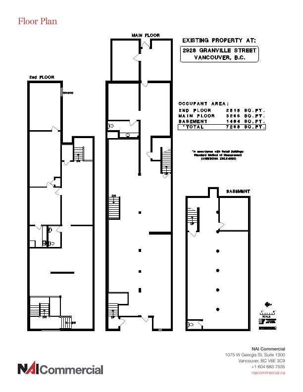 2928 Granville St, Vancouver, BC floorplan