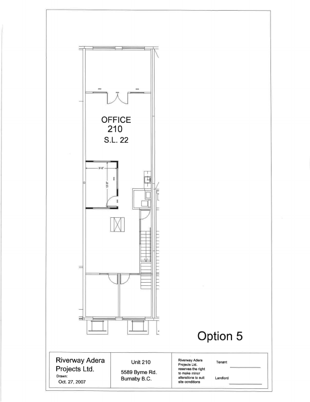 210 - 5589 Byrne Road, Burnaby, BC floorplan