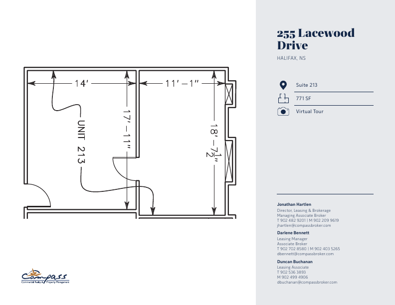213 - 255 Lacewood Dr, Halifax, NS floorplan