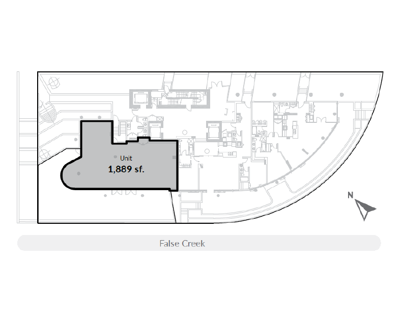 628 Kinghorne Mews, Vancouver, BC floorplan