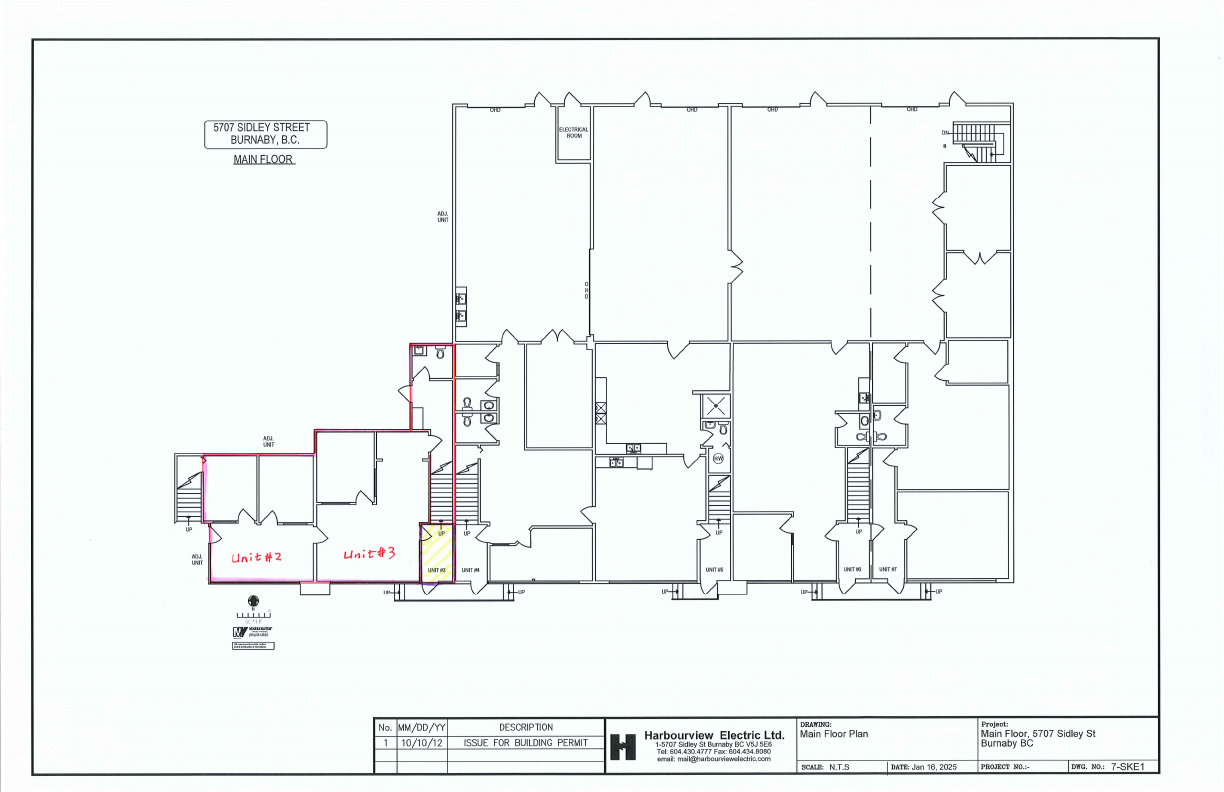 2 & 3 - 5707 Sidley Street, Burnaby, BC floorplan