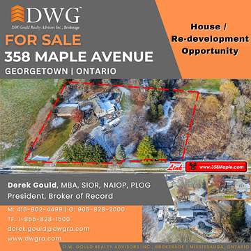 358 Maple Avenue, Halton Hills  (Georgetown), ON