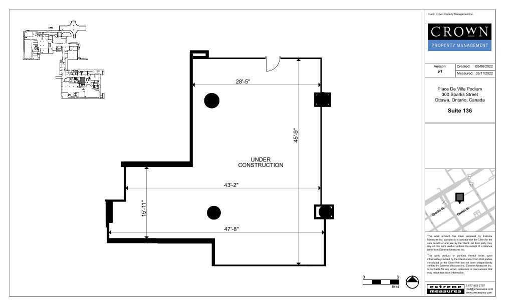 136 - 320 Queen Street, Ottawa, ON floorplan